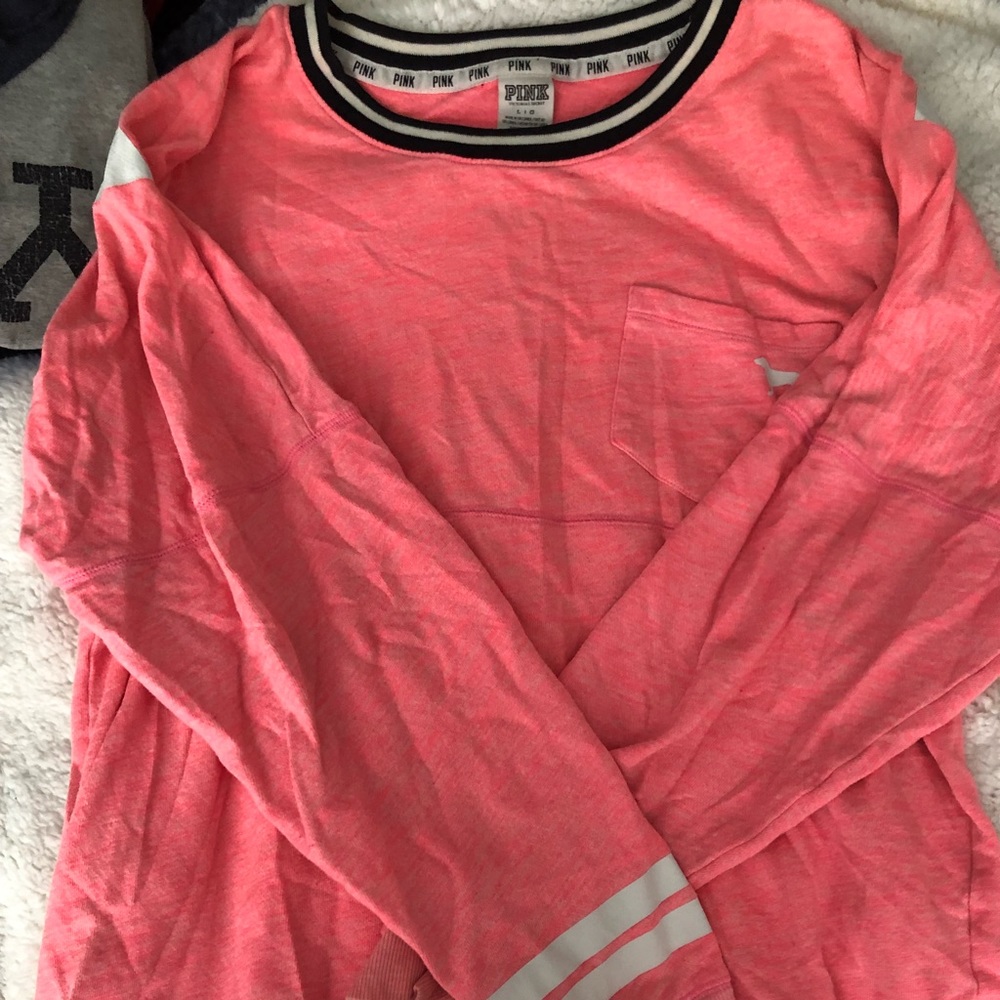🔥Long sleeve pink shirt🔥